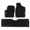 HORIZON passgenaue Gummifußmatte SEAT Alhambra I van, 1st and 2nd rows 1996-2010 PREMIUM