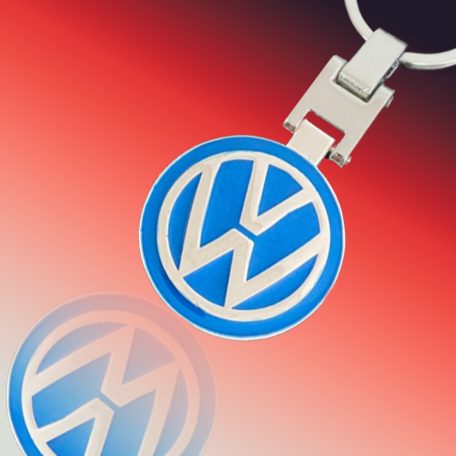 Volkswagen 3D autós embléma kulcstartó