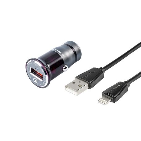 Szivargyújtó elosztó 12 / 24V USB KÁBEL> USB-C CM63001