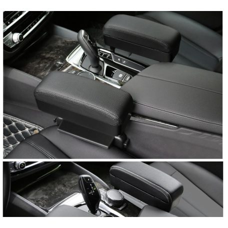 HD AC446 Könyöktámasz univerzális fekete szinte minden középkategóriás autóba beszerelhető