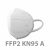 KN95 FFP2 MASZK 5dbos Csomag
