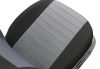 Maßgeschneiderte Sitzbezüge für Skoda Octavia I (2 Sitze) einzigartig PURE LINE PREMIUM textil Grau Schwarz farben