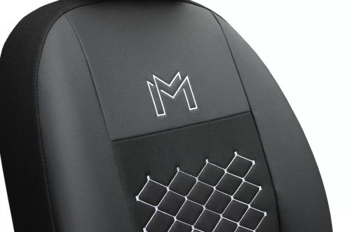 Üléshuzat Daewoo Nubira II (2 ülés) egyedi Motive Kárpit és Eco bőr kombináció