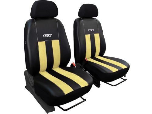 Maßgeschneiderte Sitzbezüge für Daewoo Nubira II (2 Sitze) einzigartig GT premium Alcantara und Eco Leder Kombination in wählbaren Farben