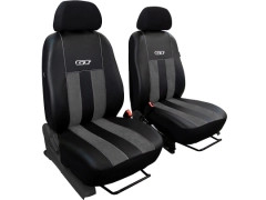 Maßgeschneiderte Sitzbezüge für Daewoo Nubira II (2 Sitze) einzigartig GT premium Alcantara und Eco Leder Kombination in wählbaren Farben