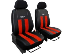 Maßgeschneiderte Sitzbezüge für Daewoo Nubira II (2 Sitze) einzigartig GT premium Alcantara und Eco Leder Kombination in wählbaren Farben