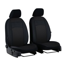   Maßgeschneiderte Sitzbezüge für Daewoo Lanos (2 Sitze) einzigartig Royal Eco Leder und textil Kombination in wählbaren Farben