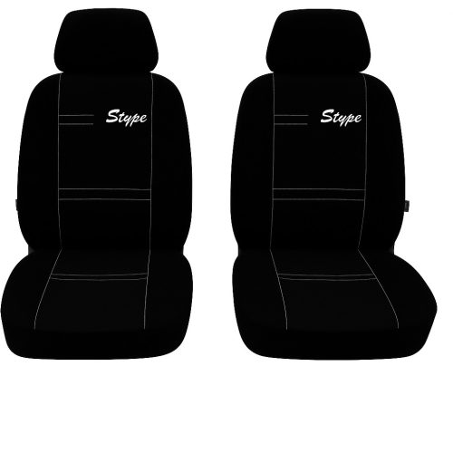 Maßgeschneiderte Sitzbezüge für Ford TRANSIT CUSTOM (2 Sitze) einzigartig S-type Eco Leder in wählbaren Farben