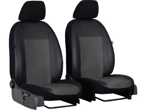 Maßgeschneiderte Sitzbezüge für Daewoo Nubira II (2 Sitze) einzigartig Unico Eco Leder und Alcantara Kombination in wählbaren Farben