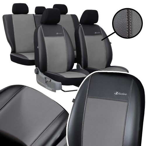 Sitzbezug Skoda Octavia III einzigartig (5 Sitze) Exclusive Eco leder in wählbaren Farben