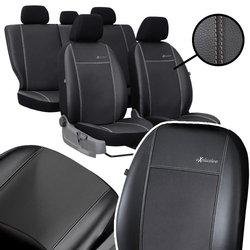 Sitzbezug Skoda Octavia III einzigartig (5 Sitze) Exclusive Eco leder in wählbaren Farben