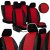 Üléshuzat Ford TRANSIT V-VI (3 ülés) egyedi Forced Eco bőr vízszintes varrással választható színekben