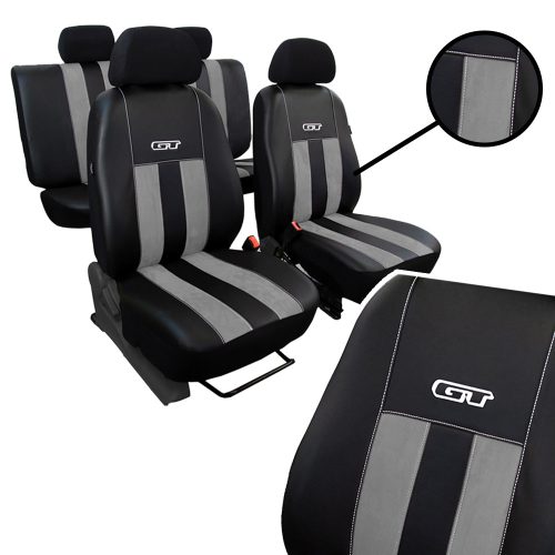 Sitzbezug Fiat Grande Punto einzigartig (5 Sitze) GT premium Alcantara und Eco Lederkombination in wählbaren Farben