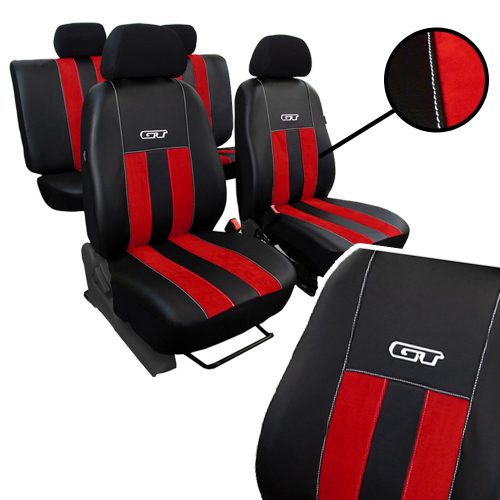 Sitzbezug Fiat Grande Punto einzigartig (5 Sitze) GT premium Alcantara und Eco Lederkombination in wählbaren Farben