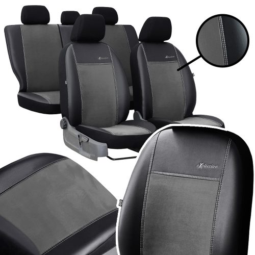 Sitzbezug Skoda Octavia III einzigartig (5 Sitze) Spaltleder leder in wählbaren Farben