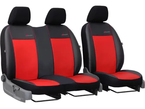 Sitzbezug Ford TRANSIT V-VI (3 Sitze) einzigartig Exclusive Eco leder in wählbaren Farben