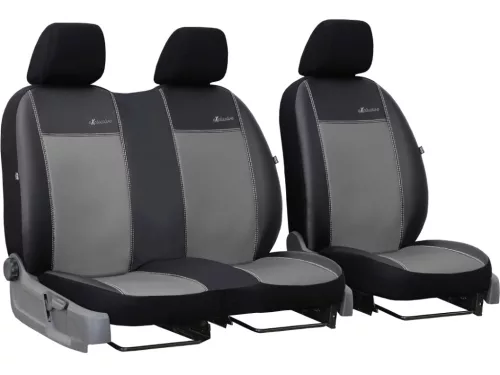 Sitzbezug Ford TRANSIT V-VI (3 Sitze) einzigartig Exclusive Eco leder in wählbaren Farben