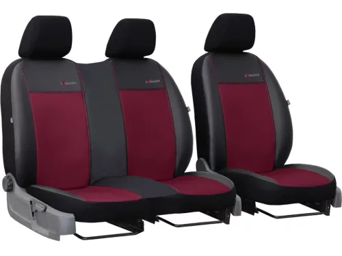 Sitzbezug Ford TRANSIT V-VI (3 Sitze) einzigartig Exclusive Eco leder in wählbaren Farben