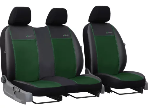 Sitzbezug Ford TRANSIT V-VI (3 Sitze) einzigartig Exclusive Eco leder in wählbaren Farben