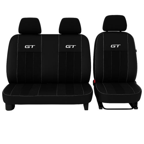 Üléshuzat Opel Movano III (3 ülés) egyedi GT prémium Alcantara és Eco bőr kombináció választható színekben