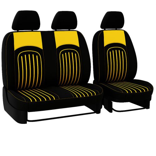 Sitzbezug Iveco DAILY I-V (3 Sitze) einzigartig Quilted kárpit in wählbaren Farben