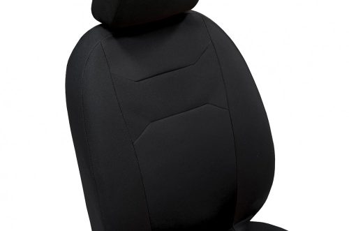 SUZUKI Baleno (III) Universeller Sitzbezug Caro PREMIUM Gestrickter Polsterstoff in schwarzer Farbe