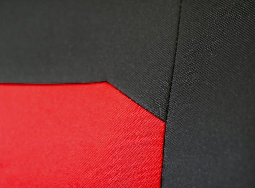 FORD EcoSport (II) Universeller Sitzbezug Caro PREMIUM kötött Polsterstoff rot in Farbe