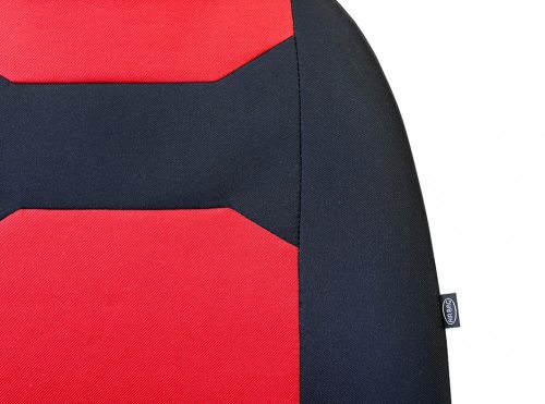 FORD EcoSport (II) Universeller Sitzbezug Caro PREMIUM kötött Polsterstoff rot in Farbe