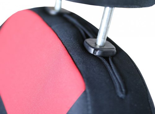 FORD EcoSport (II) Universeller Sitzbezug Caro PREMIUM kötött Polsterstoff rot in Farbe