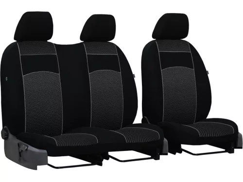 Sitzbezug Mercedes Sprinter I (3 Sitze) einzigartig VIP Textil  in wählbaren Farben