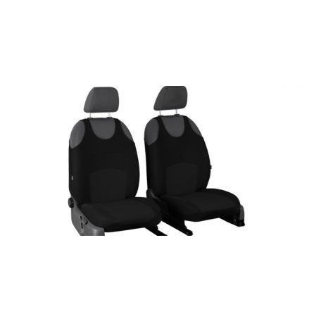 Univerzális trikó üléshuzat pár Classic szövet fekete színben