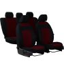 MITSUBISHI Colt (V, VI) Universeller Sitzbezug Classic Plus Extra, 9-teiliger Stoff bordeauxrot in Farbe