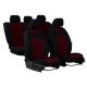 MITSUBISHI Colt (V, VI) Universeller Sitzbezug Classic Plus Extra, 9-teiliger Stoff bordeauxrot in Farbe
