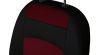 MITSUBISHI Colt (V, VI) Universeller Sitzbezug Classic Plus Extra, 9-teiliger Stoff bordeauxrot in Farbe