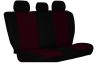 MITSUBISHI Colt (V, VI) Universeller Sitzbezug Classic Plus Extra, 9-teiliger Stoff bordeauxrot in Farbe