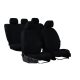 CHEVROLET Aveo Universeller Sitzbezug Classic Plus Extra, 9-teiliger Stoff schwarz in Farbe