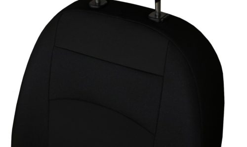 CHEVROLET Aveo Universeller Sitzbezug Classic Plus Extra, 9-teiliger Stoff schwarz in Farbe