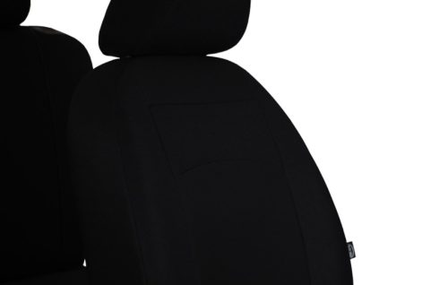 CHEVROLET Aveo Universeller Sitzbezug Classic Plus Extra, 9-teiliger Stoff schwarz in Farbe