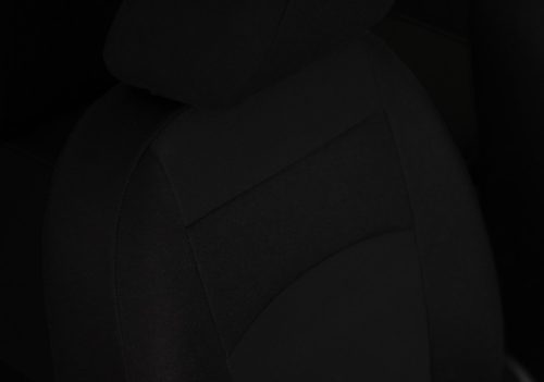 CHEVROLET Aveo Universeller Sitzbezug Classic Plus Extra, 9-teiliger Stoff schwarz in Farbe