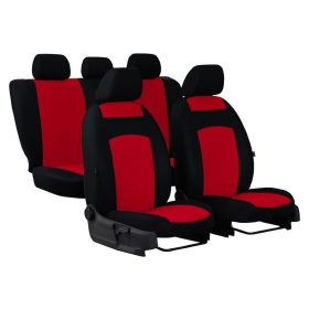  TOYOTA Auris (I) Universeller Sitzbezug Classic Plus Extra, 9-teiliger Stoff rot in Farbe