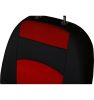 CHEVROLET Aveo Universeller Sitzbezug Classic Plus Extra, 9-teiliger Stoff rot in Farbe