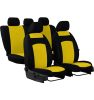 CHEVROLET Aveo Universeller Sitzbezug Classic Plus Extra, 9-teiliger Stoff gelb in Farbe