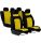CHEVROLET Aveo Universeller Sitzbezug Classic Plus Extra, 9-teiliger Stoff gelb in Farbe