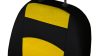 CHEVROLET Aveo Universeller Sitzbezug Classic Plus Extra, 9-teiliger Stoff gelb in Farbe
