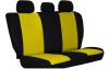 CHEVROLET Aveo Universeller Sitzbezug Classic Plus Extra, 9-teiliger Stoff gelb in Farbe