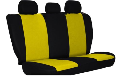 CHEVROLET Aveo Universeller Sitzbezug Classic Plus Extra, 9-teiliger Stoff gelb in Farbe