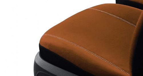 CHEVROLET Aveo Universeller Sitzbezug Comfort Alcantara braun in Farbe