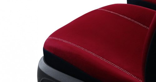 CHEVROLET Aveo Universeller Sitzbezug Comfort Alcantara rot in Farbe