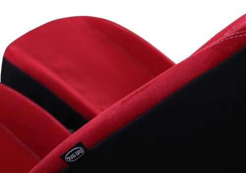 CHEVROLET Aveo Universeller Sitzbezug Comfort Alcantara rot in Farbe