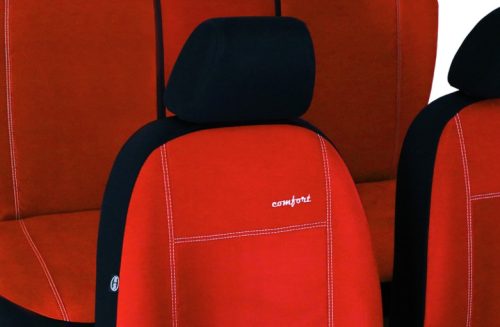 CHEVROLET Aveo Universeller Sitzbezug Comfort Alcantara téglavörös in Farbe